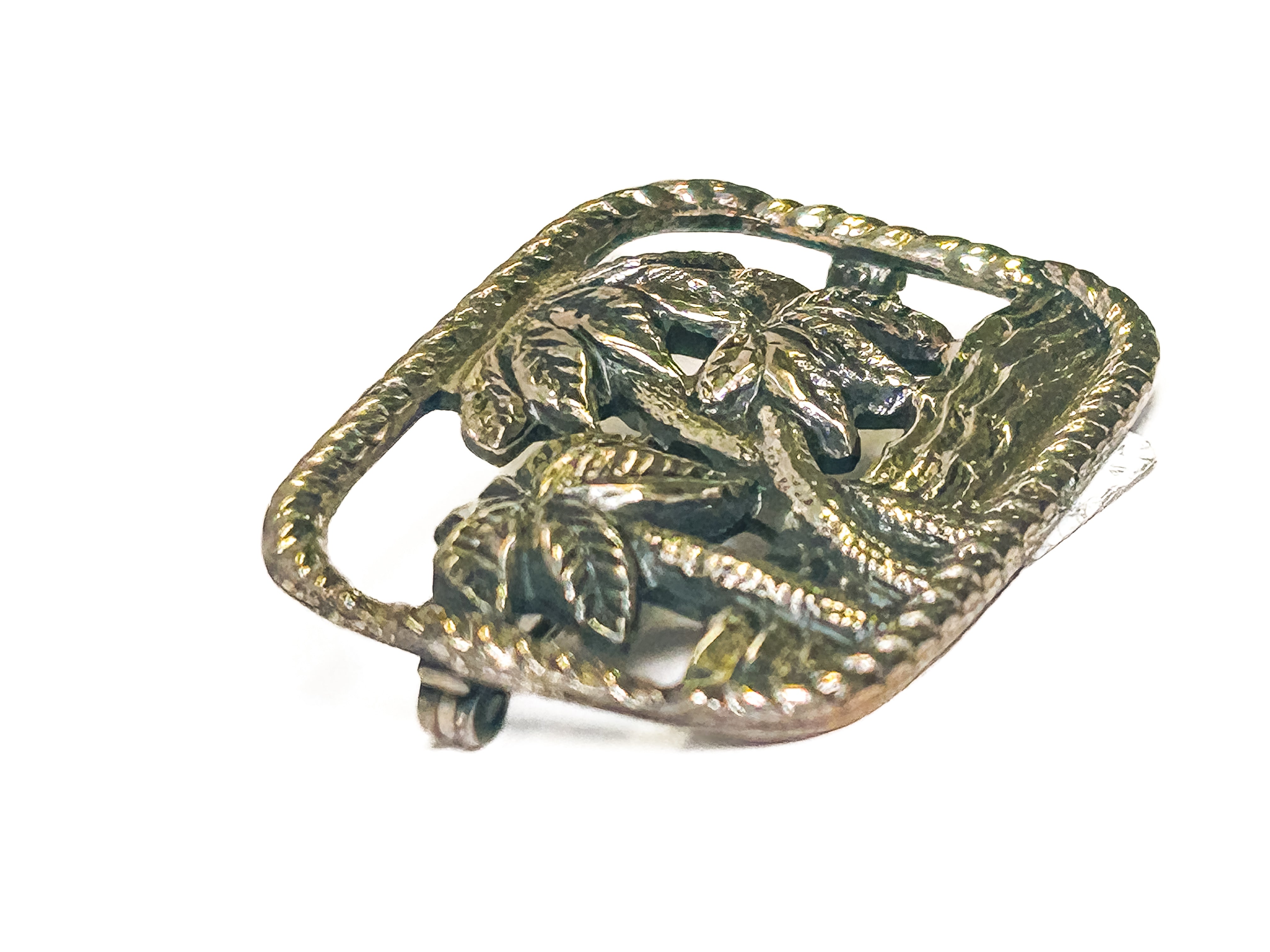 Vintage 925 Sterling Silver Palm Tree Brooch - Frijja, LLC