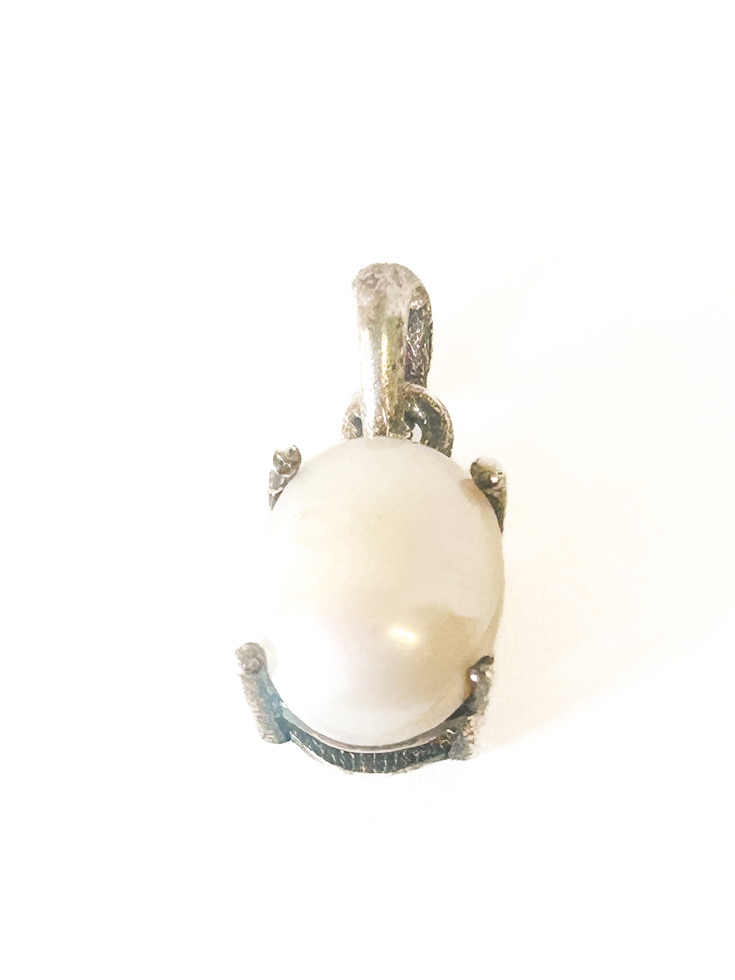 925 Sterling Silver Freshwater Pearl Pendant - Frijja, LLC