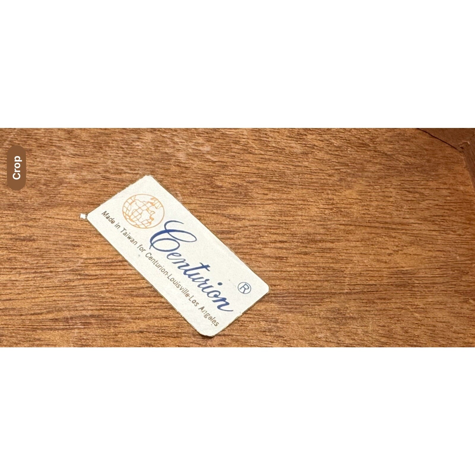 Centurion Vintage Wooden Jewelry Box with Mirror Ring Slots Lined