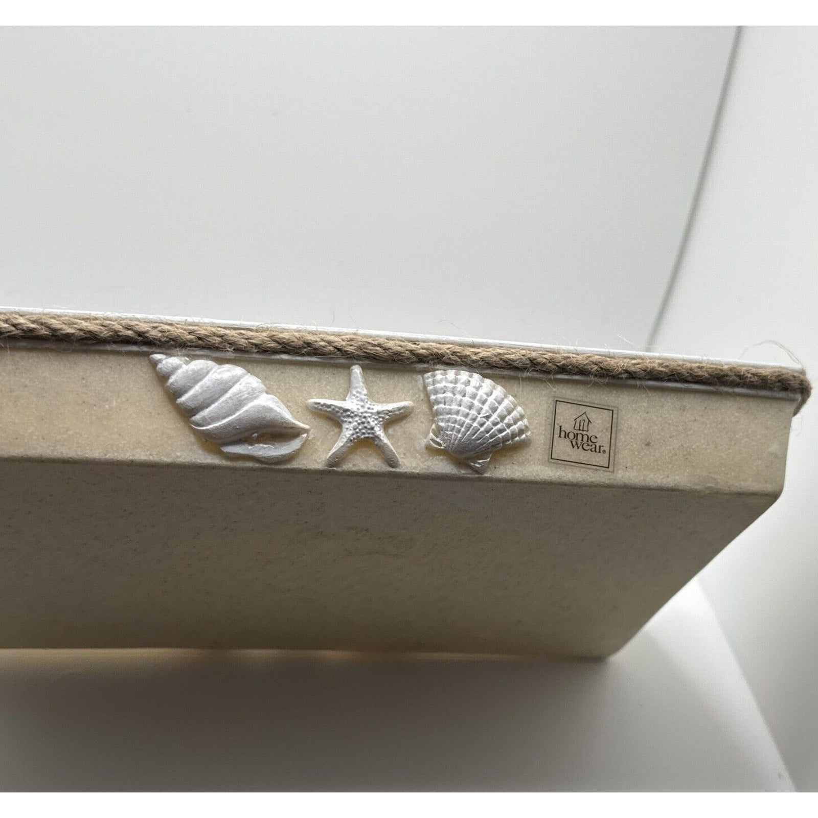 Coastal Perfume Cosmetics Tray, Home Wear Brand/Starfish & Seashell Design
