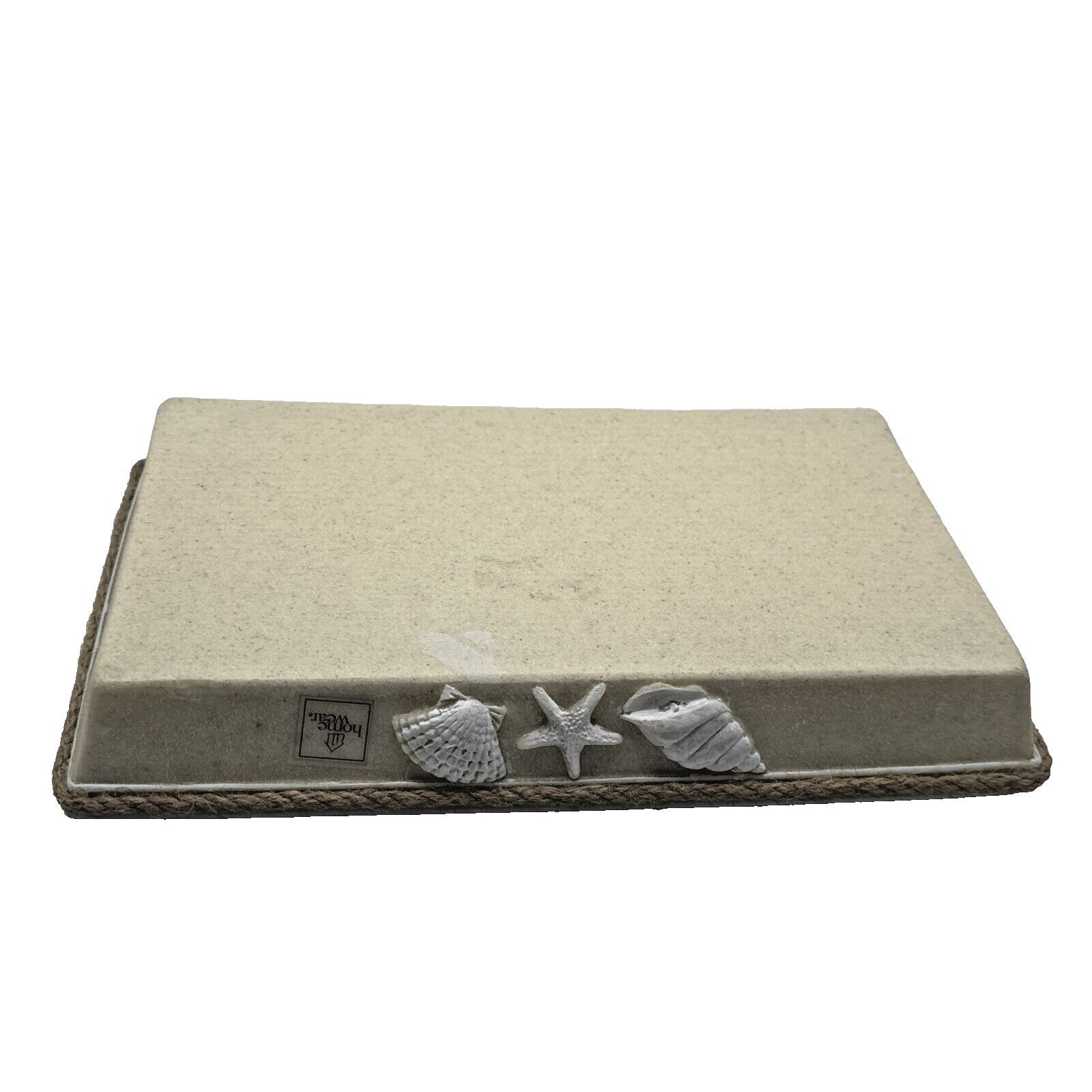 Coastal Perfume Cosmetics Tray, Home Wear Brand/Starfish & Seashell Design