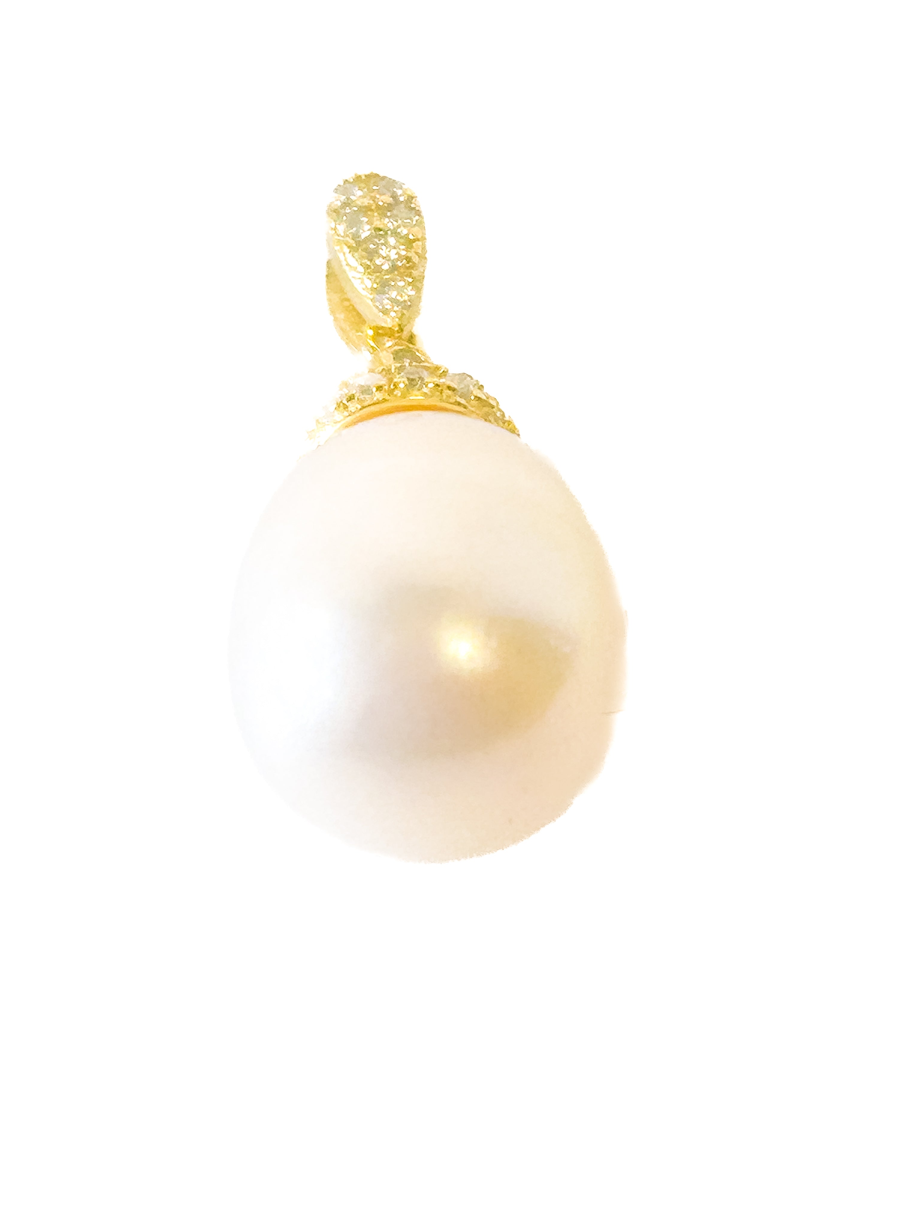 Gold Plated 925 Sterling Silver Freshwater Pearl Pendant - Frijja, LLC