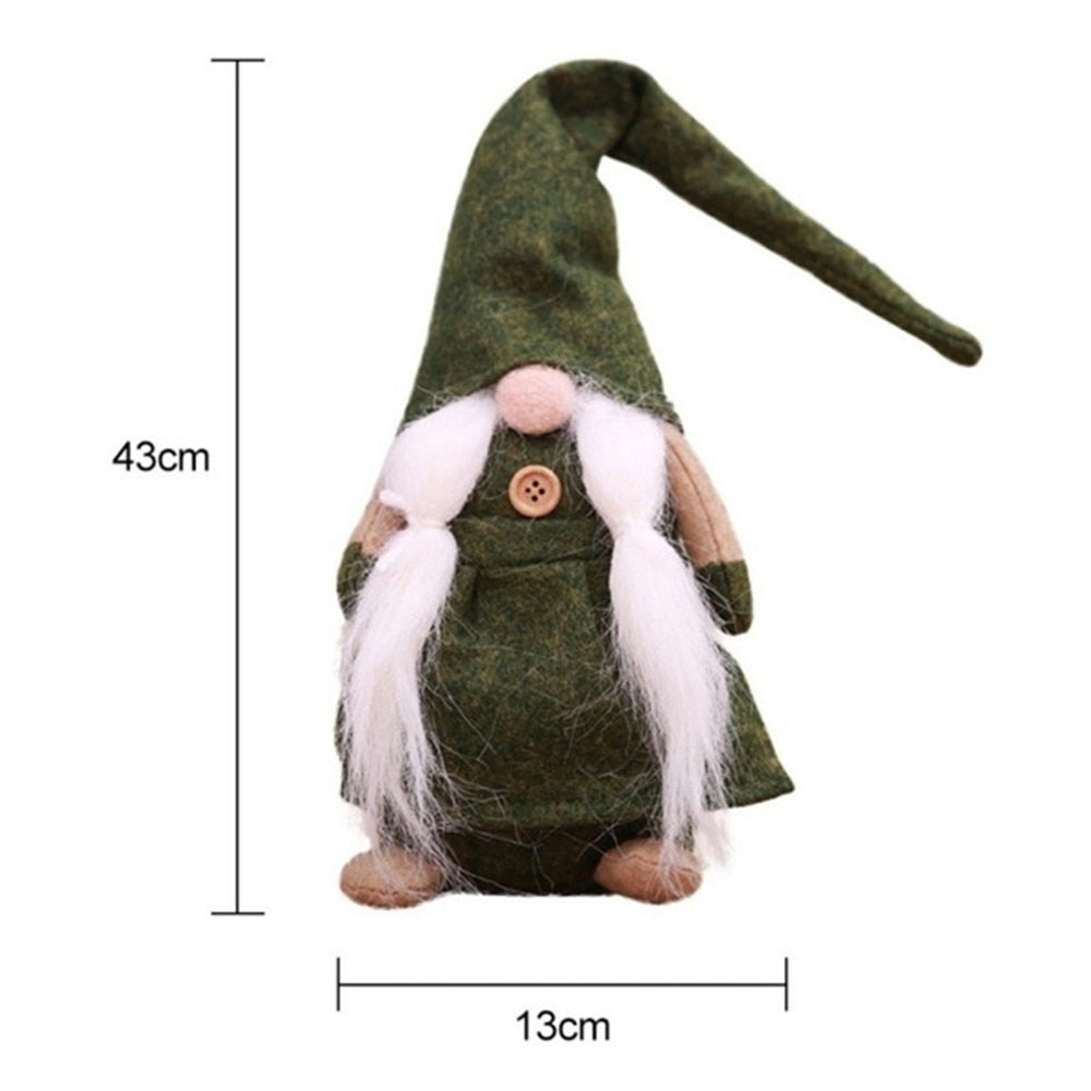 Handmade Christmas Gnome Holiday Decoration (43 x 23 cm)