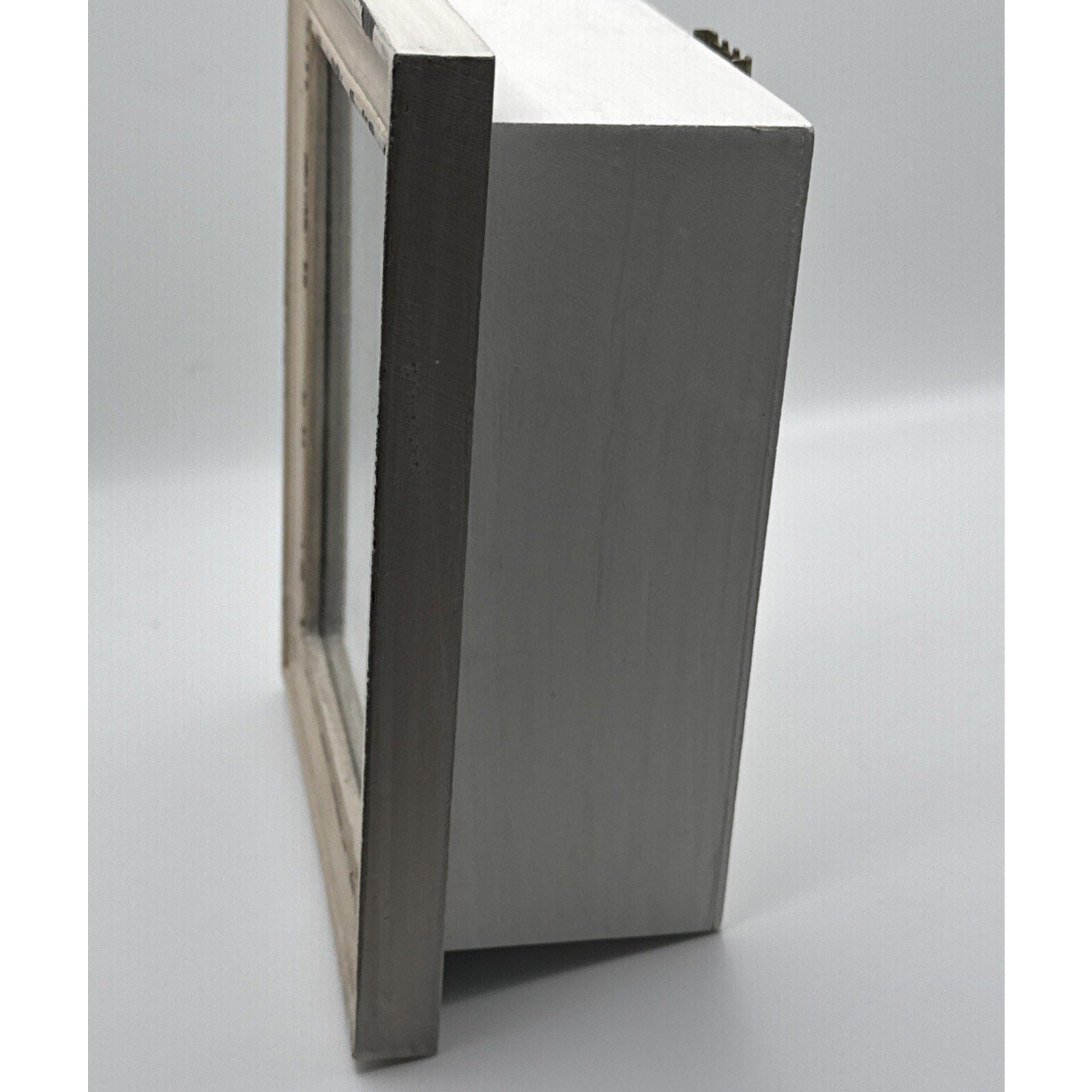 Giftco Teacher Shadow Box with Teddy Bear Math Books & Apple Rustic Farmhouse