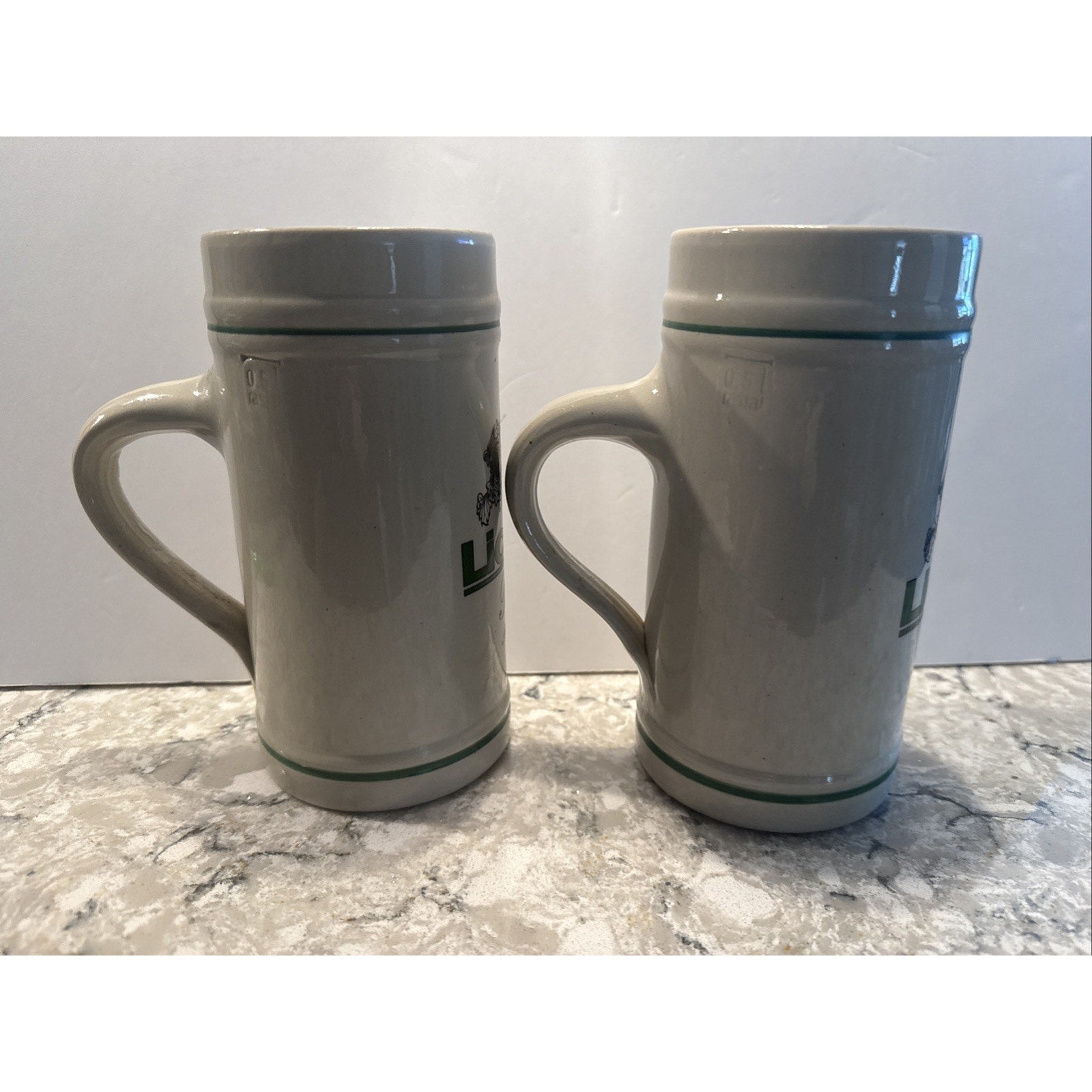 Licher Premium Bier .5 Liter Beer Stein Germany Rastal