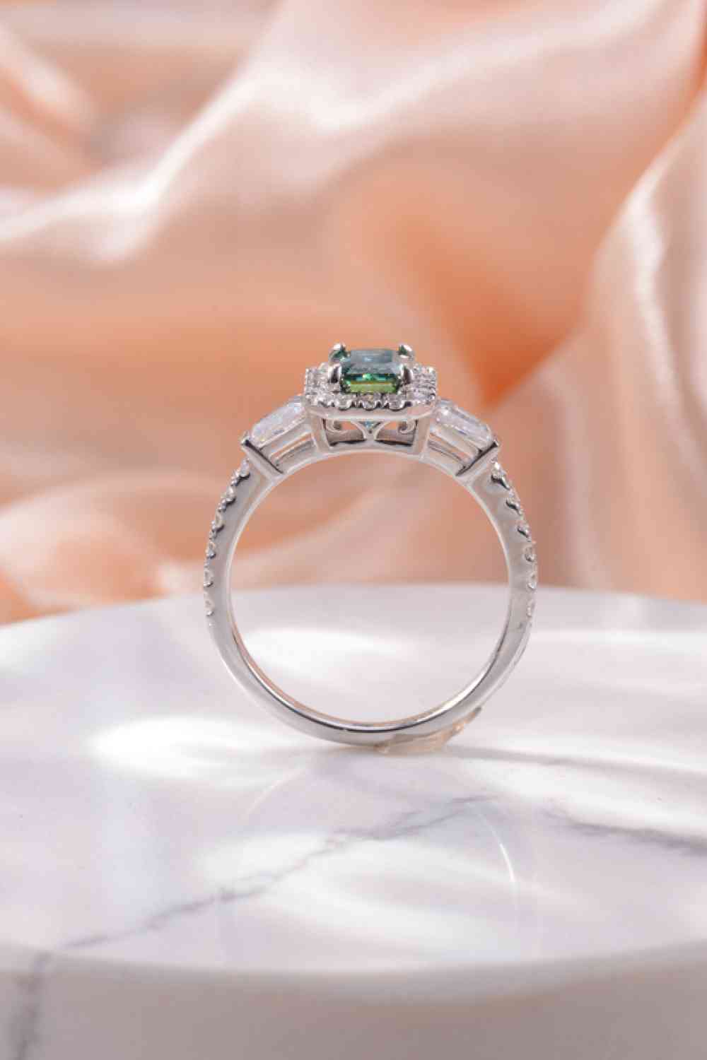 Moissanite 1 Ct 925 Sterling Silver Ring