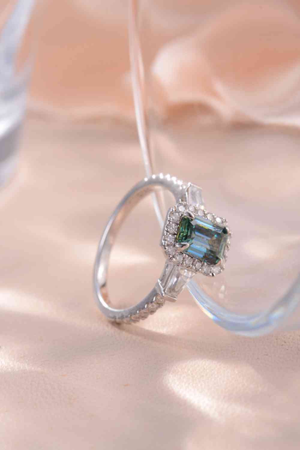 Moissanite 1 Ct 925 Sterling Silver Ring