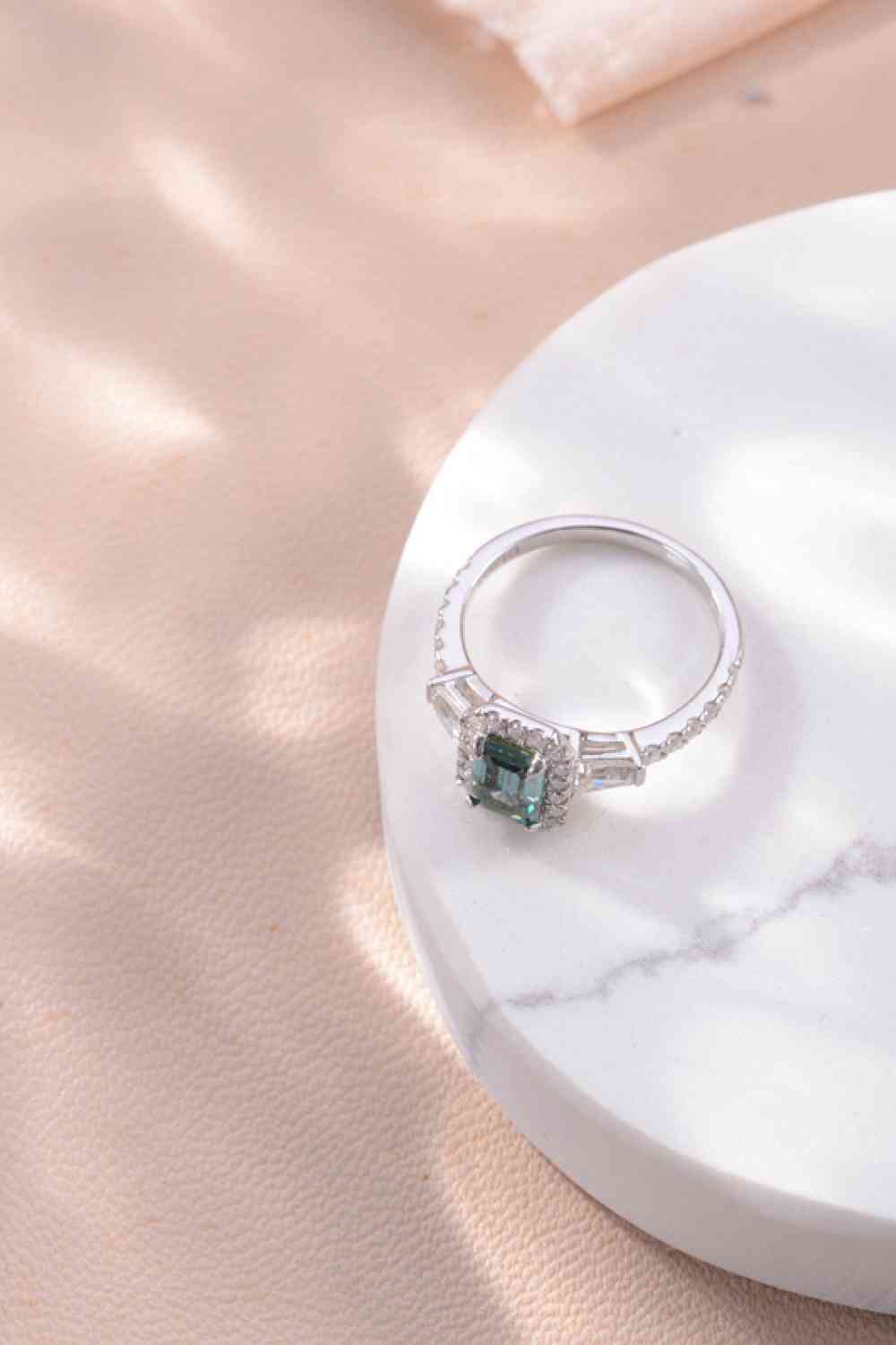 Moissanite 1 Ct 925 Sterling Silver Ring