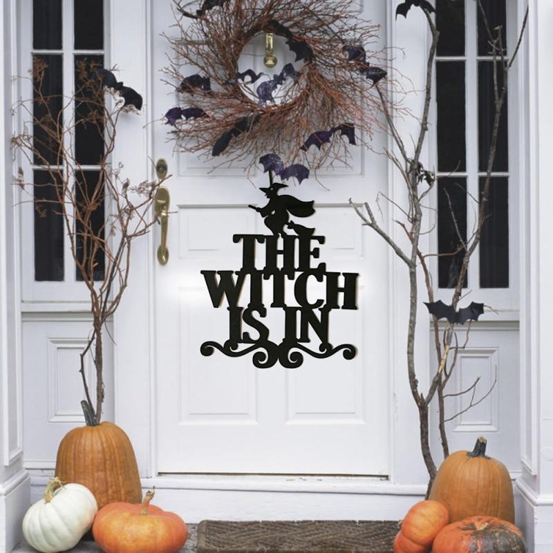 Halloween Hanging Door Decorations and Wall Sign