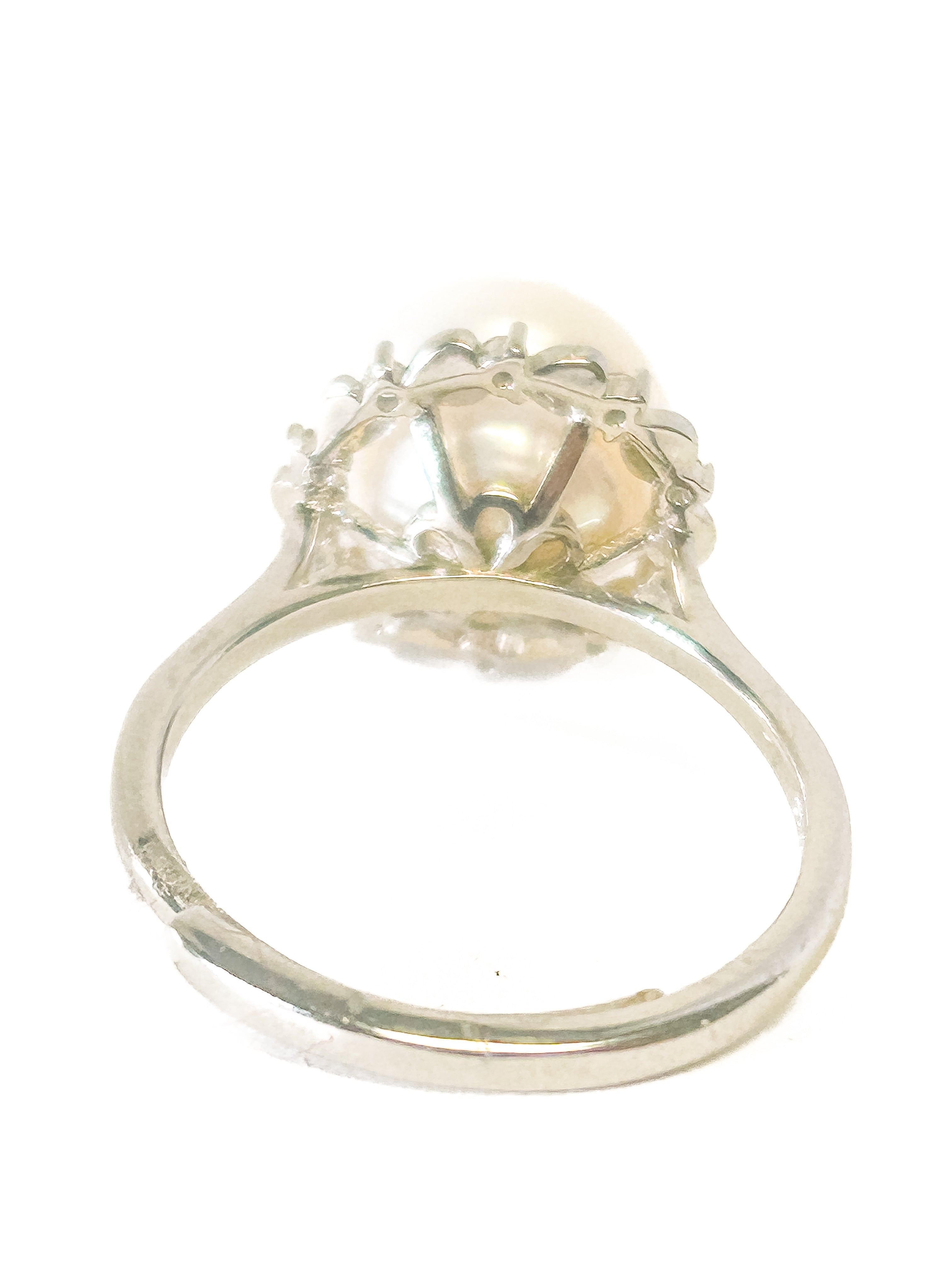 925 Sterling Silver Fresh water Pearl Ring Size 6 - Frijja, LLC