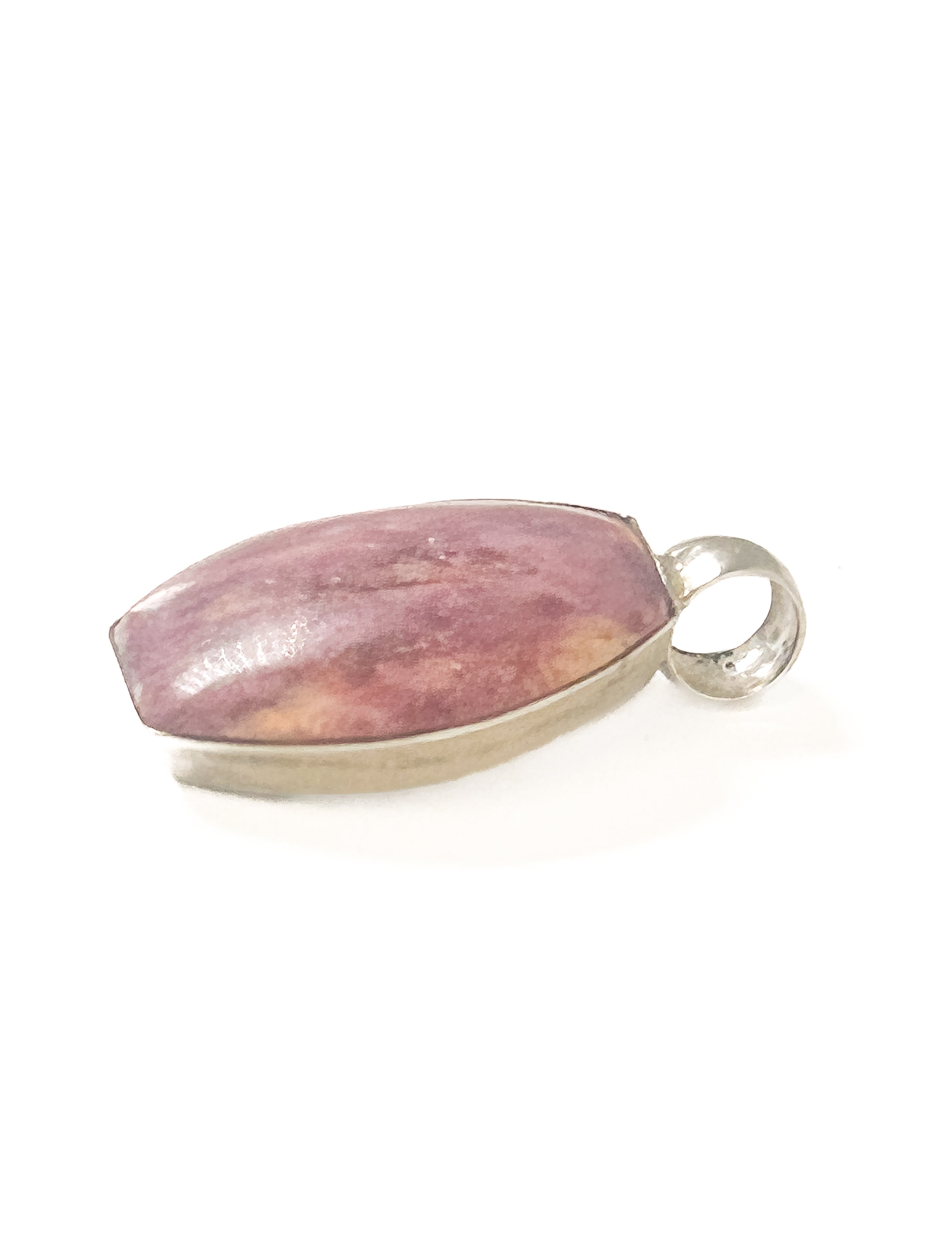 Vintage 950 Sterling Silver Purple Yellow Spiny Oyster Pendant - Frijja, LLC