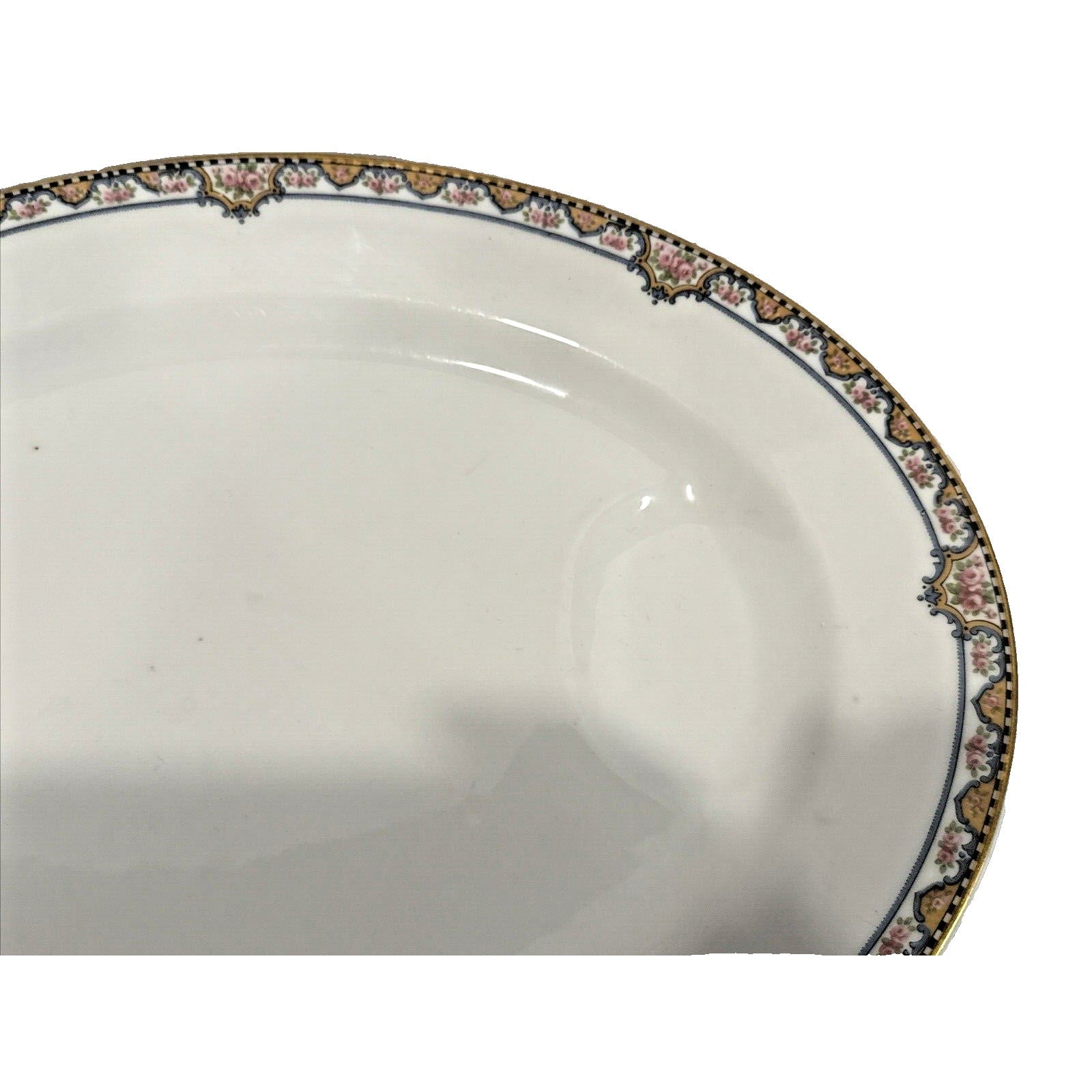 Antique Theodore Haviland Limoges France Oval Serving Platter.