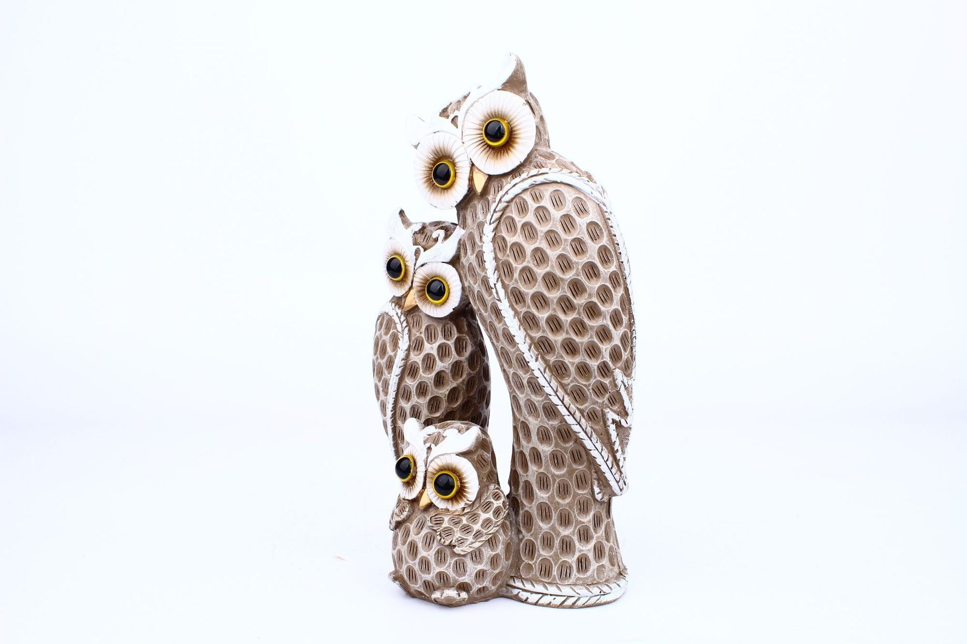 Modern Minimalist Family Owl Home Decor - Frijja, LLC