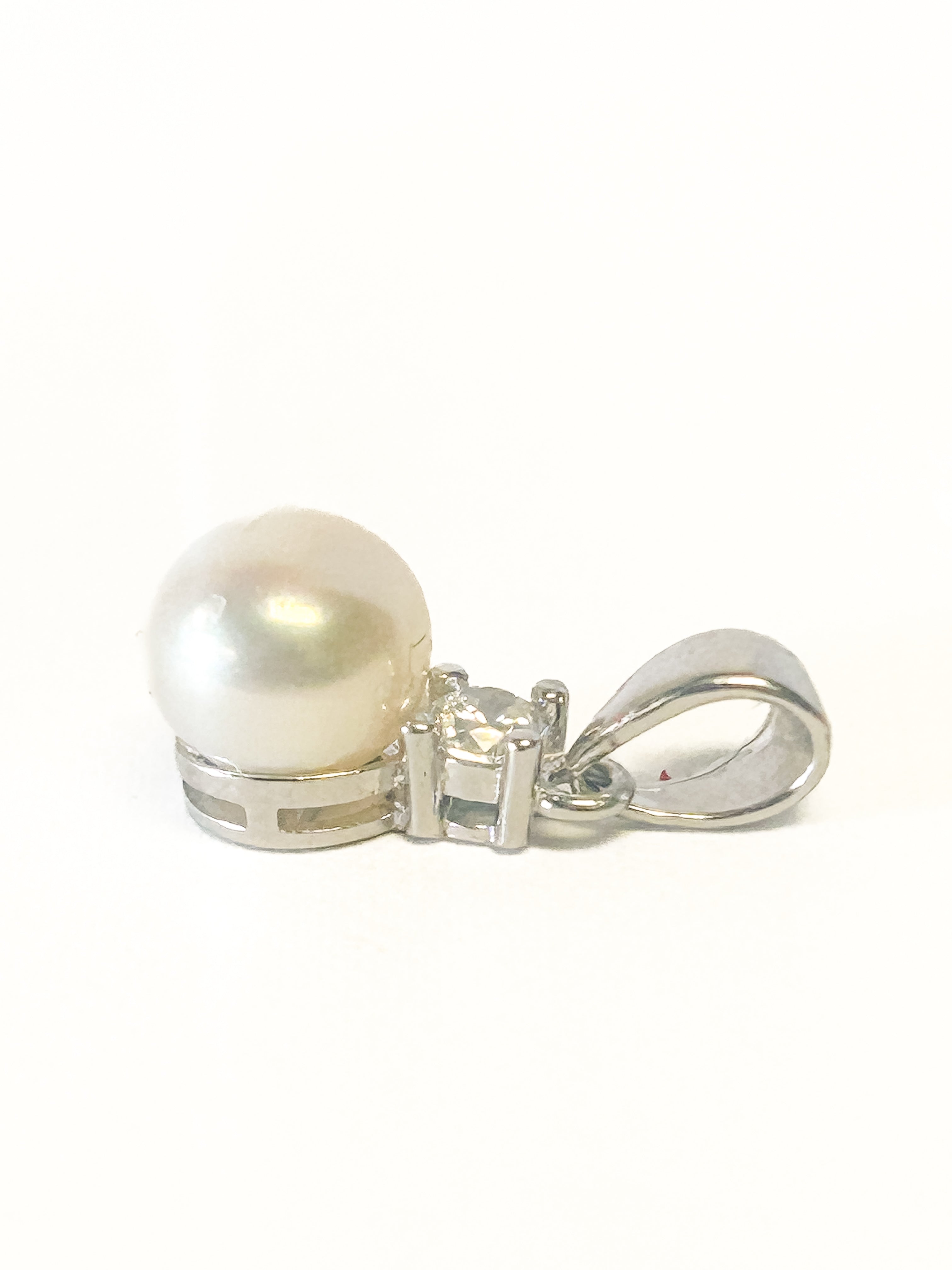 925 Sterling Silver Freshwater Pearl Pendant - Frijja, LLC