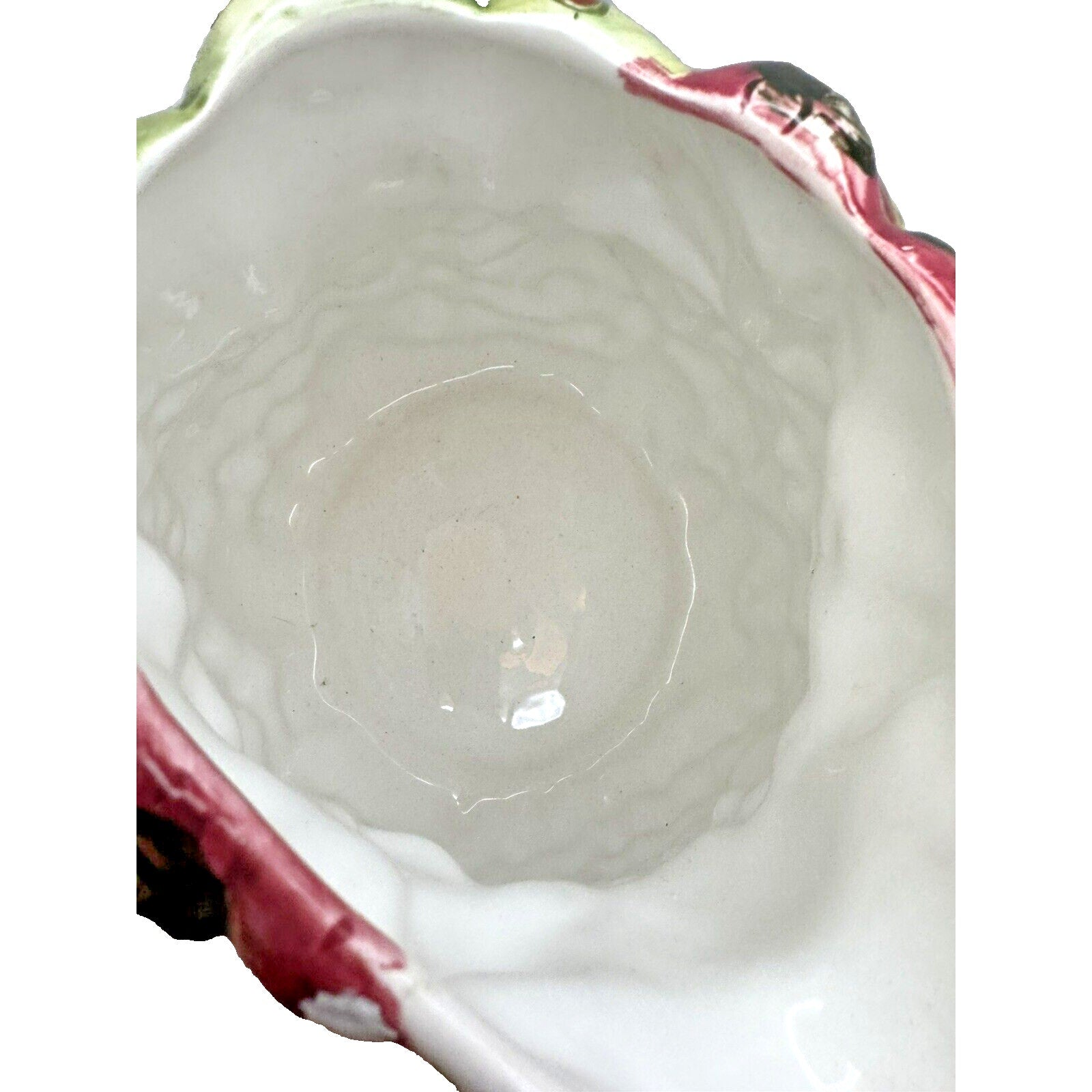 Block Country Orchard Ceramic Exterior Painted Fruit Pitcher