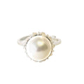 925 Sterling Silver Fresh water Pearl Ring Size 6 - Frijja, LLC