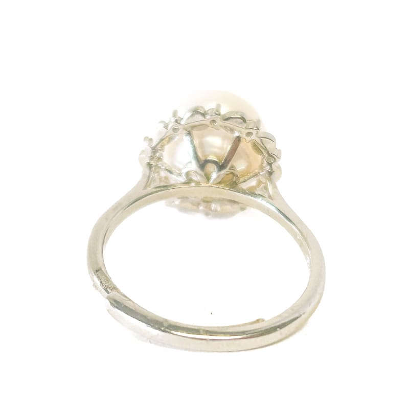 925 Sterling Silver Fresh water Pearl Ring Size 6 - Frijja, LLC