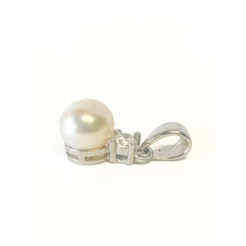 925 Sterling Silver Freshwater Pearl Pendant - Frijja, LLC