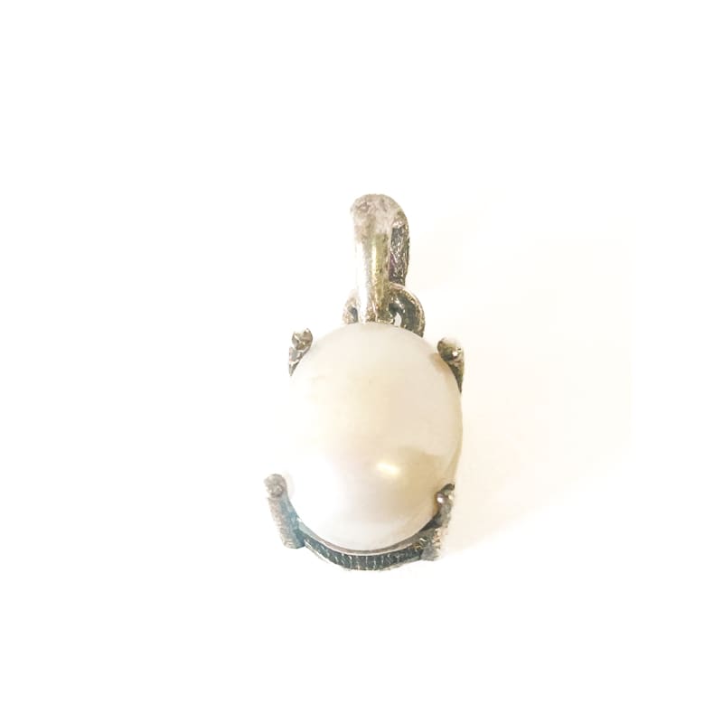 925 Sterling Silver Freshwater Pearl Pendant - Frijja, LLC