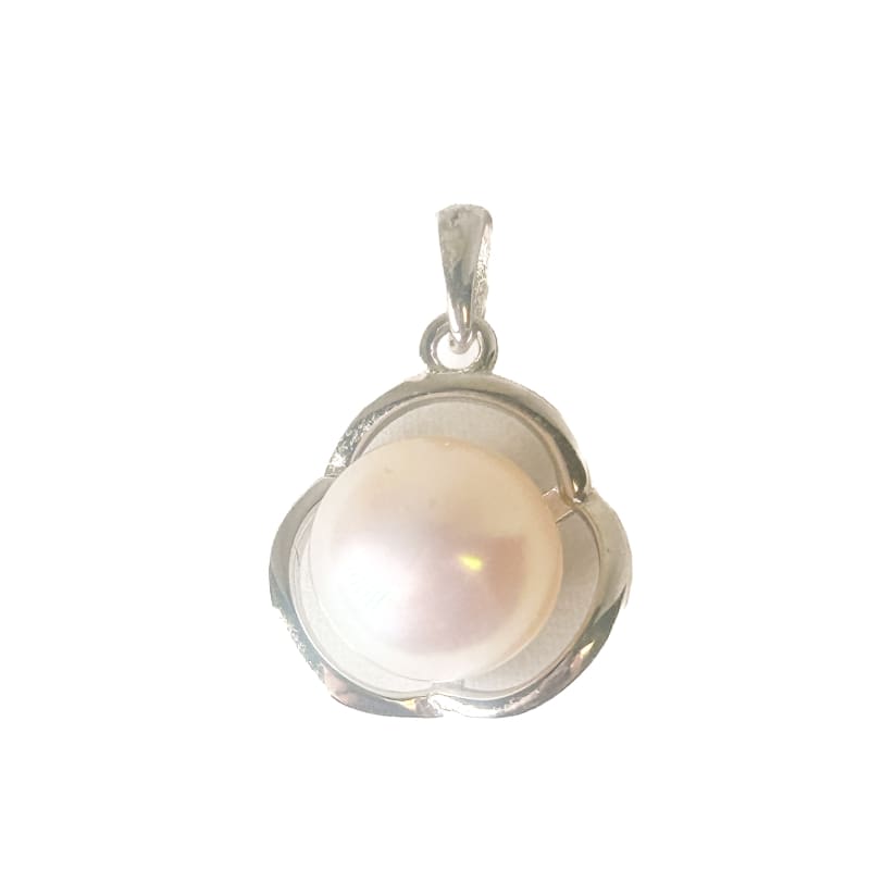 925 Sterling Silver Freshwater Pearl Pendant - Frijja, LLC