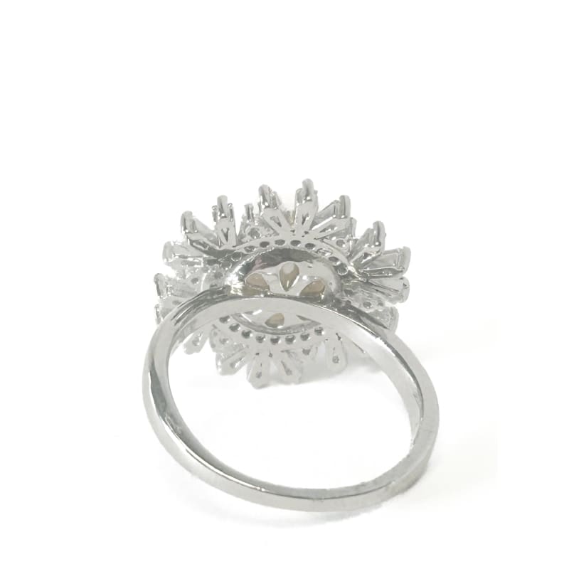 925 Sterling Silver Freshwater Pearl Ring Size 6 - Frijja, LLC