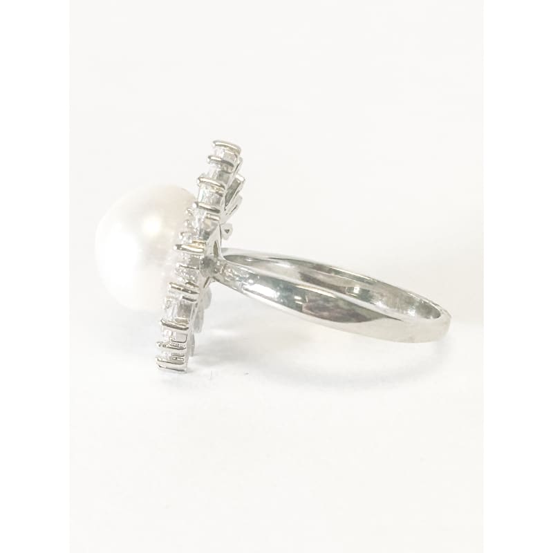 925 Sterling Silver Freshwater Pearl Ring Size 6 - Frijja, LLC