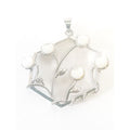 925 Sterling Silver Mother of Pearl Pendant - Frijja, LLC