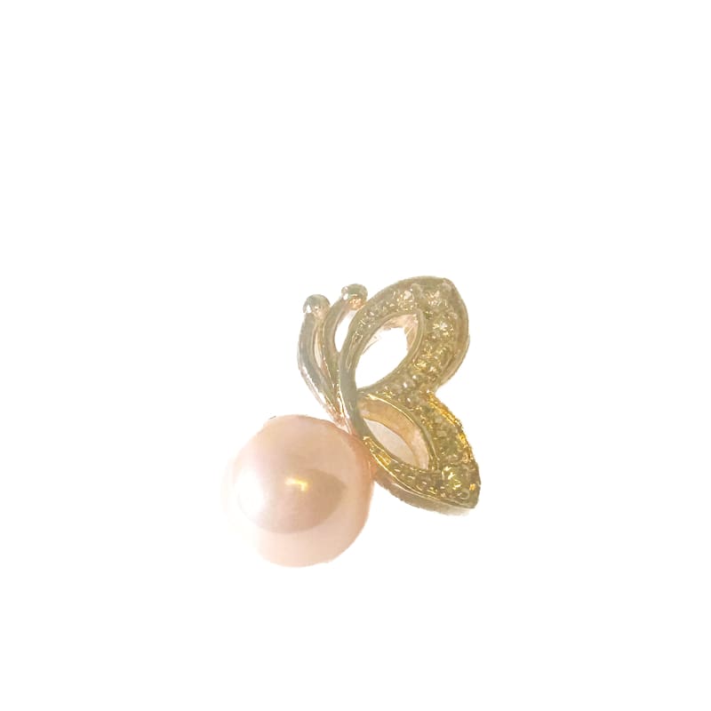 925 Sterling Silver Pink Pearl Pendant - Frijja, LLC