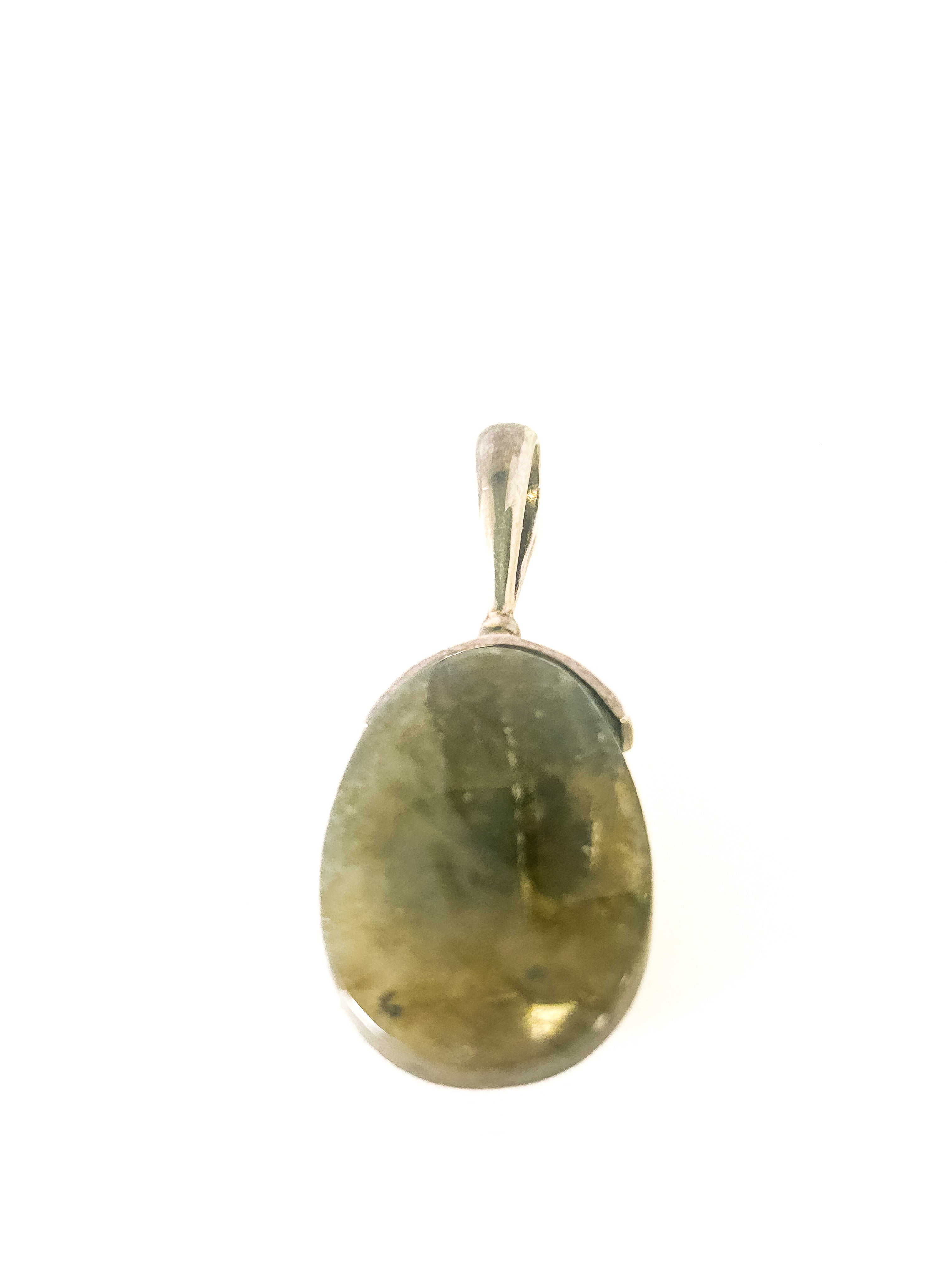 Vintage 925 Sterling Silver Labradorite Pendant - Frijja, LLC