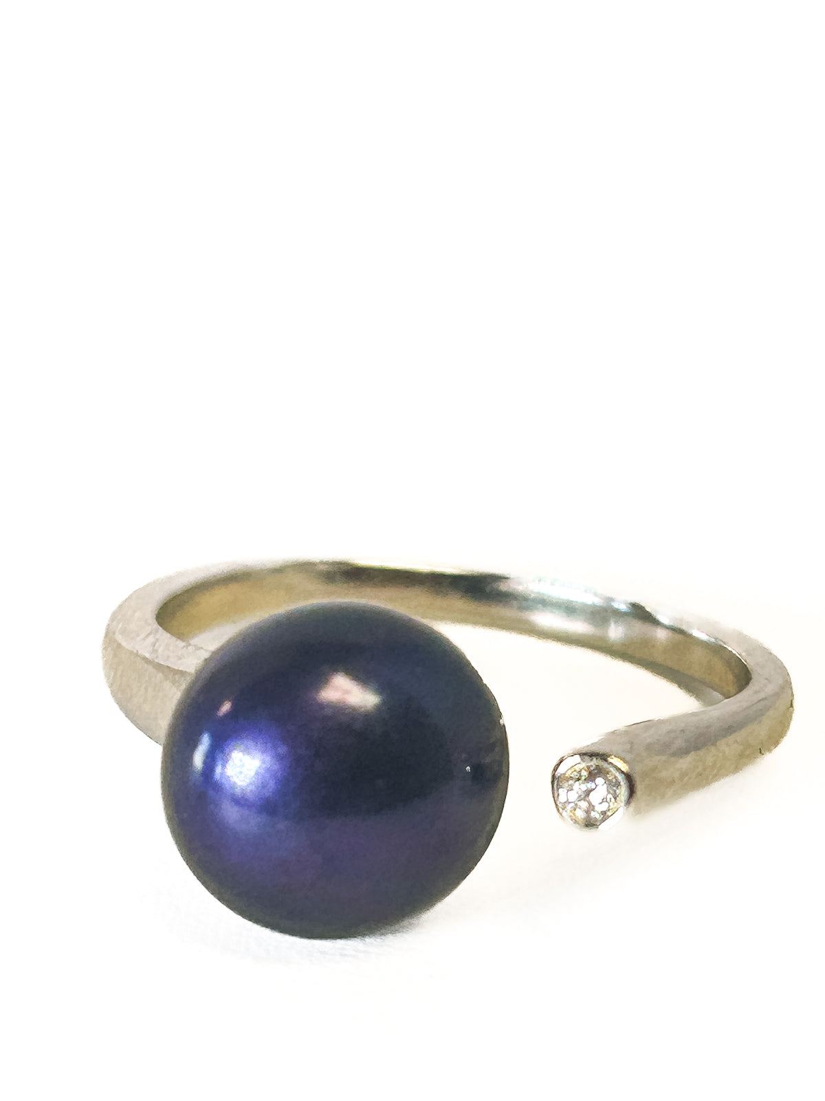 925 Sterling Silver Freshwater Pearl Adjustable Ring - Frijja, LLC