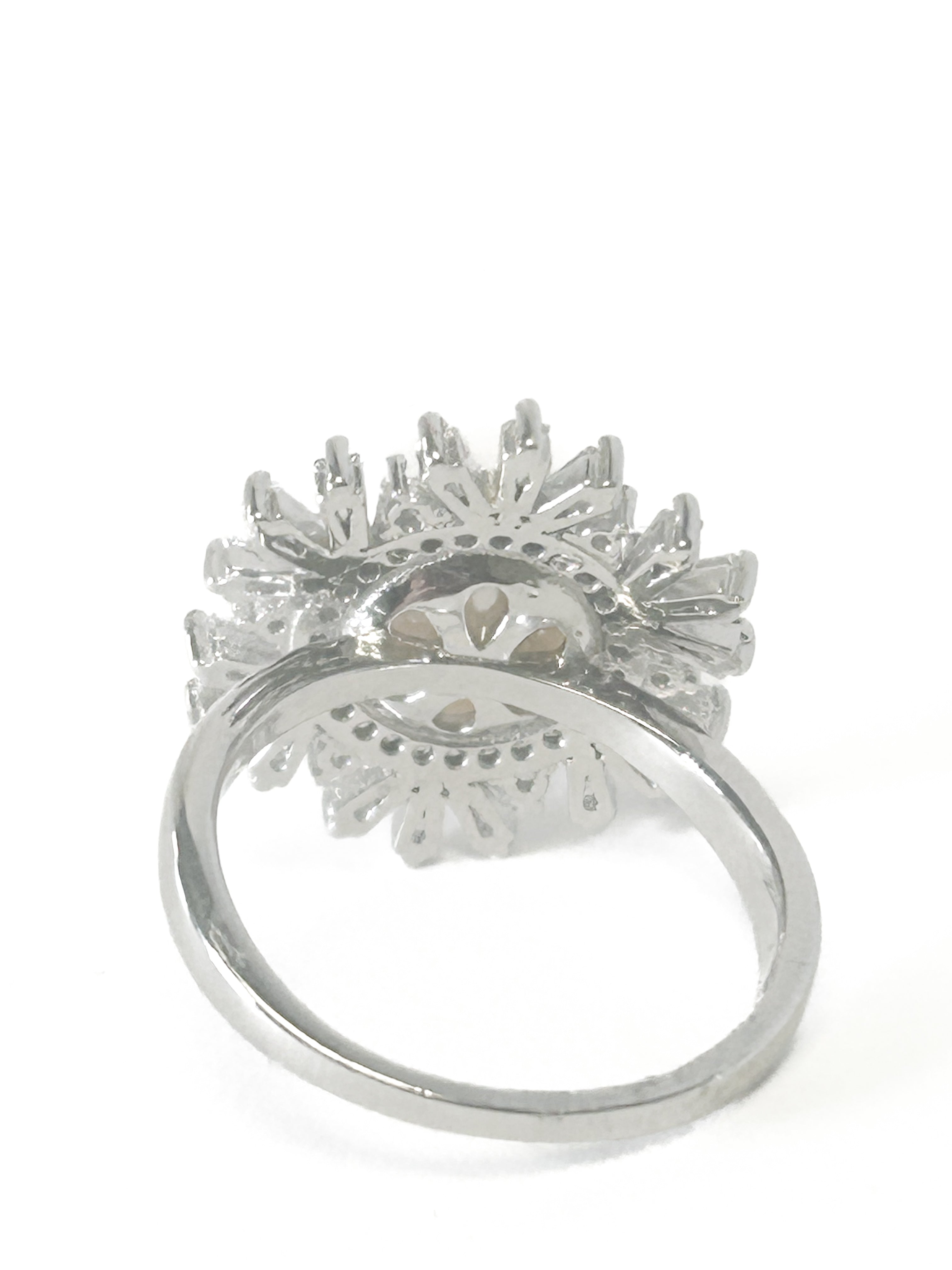 925 Sterling Silver Freshwater Pearl Ring Size 6 - Frijja, LLC