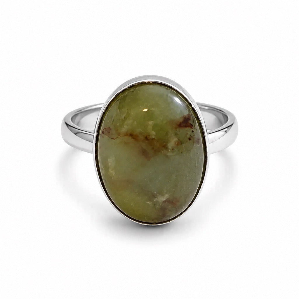 Andean Promise RIng - 950 Sterling Sterling Silver Andean Opal
