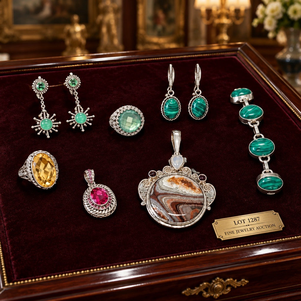 October 31, 2026 - Auction Vintage Sterling Silver Jewelry - Frijja, LLC