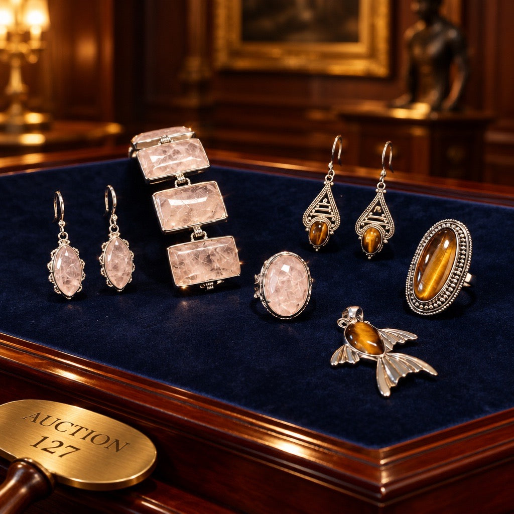 October 31, 2026 - Auction Vintage Sterling Silver Jewelry - Frijja, LLC
