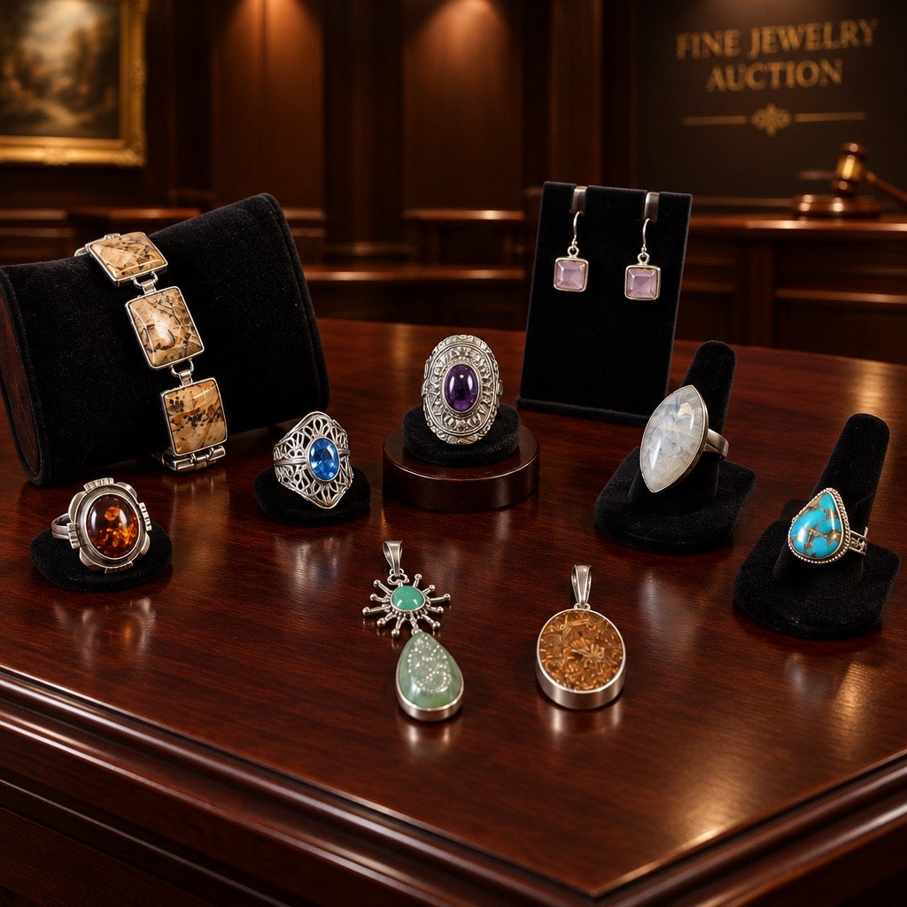 October 31, 2026 - Auction Vintage Sterling Silver Jewelry - Frijja, LLC