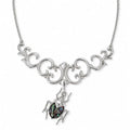 Necklaces - frijja.com - Beattle & Spark Necklace - 950 Sterling Silver Abaline Shell