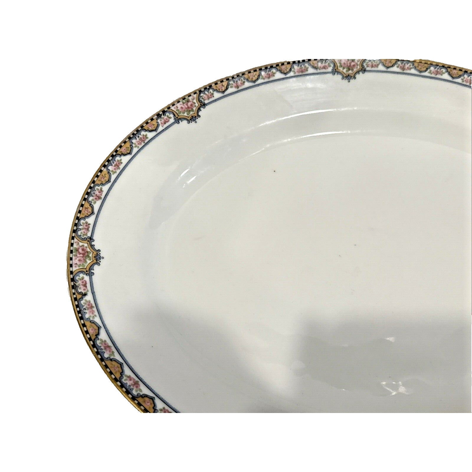 Antique Theodore Haviland Limoges France Oval Serving Platter.