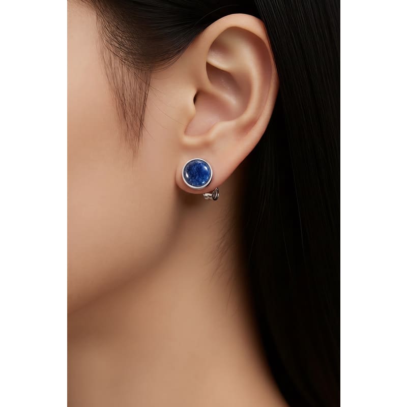 Earrings - frijja.com - Moon Radiance - Earrings 950 Sterling Silver