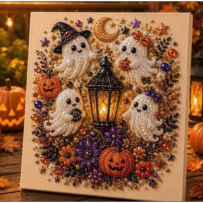 September 26, 2026 - 5D Pearl Painting Halloween Theme Class - Frijja, LLC