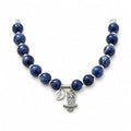 Bracelets - frijja.com - Victorian Elegance Bracelet - 950 Sterling Silver Sodalite Gemstone