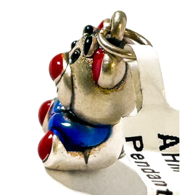 Vintage 925 Sterling Silver Bear Pendant - Frijja, LLC