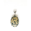Vintage 925 Sterling Silver Jasper Pendant - Frijja, LLC
