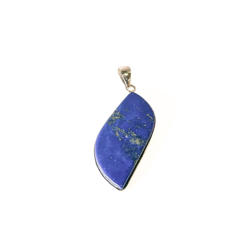 Vintage 925 Sterling Silver Lapis Lazuli Pendant - Frijja, LLC
