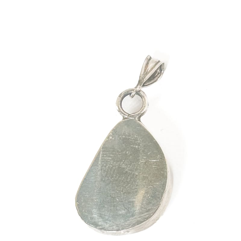 Vintage 925 Sterling Silver Larimar Pendant - Frijja, LLC