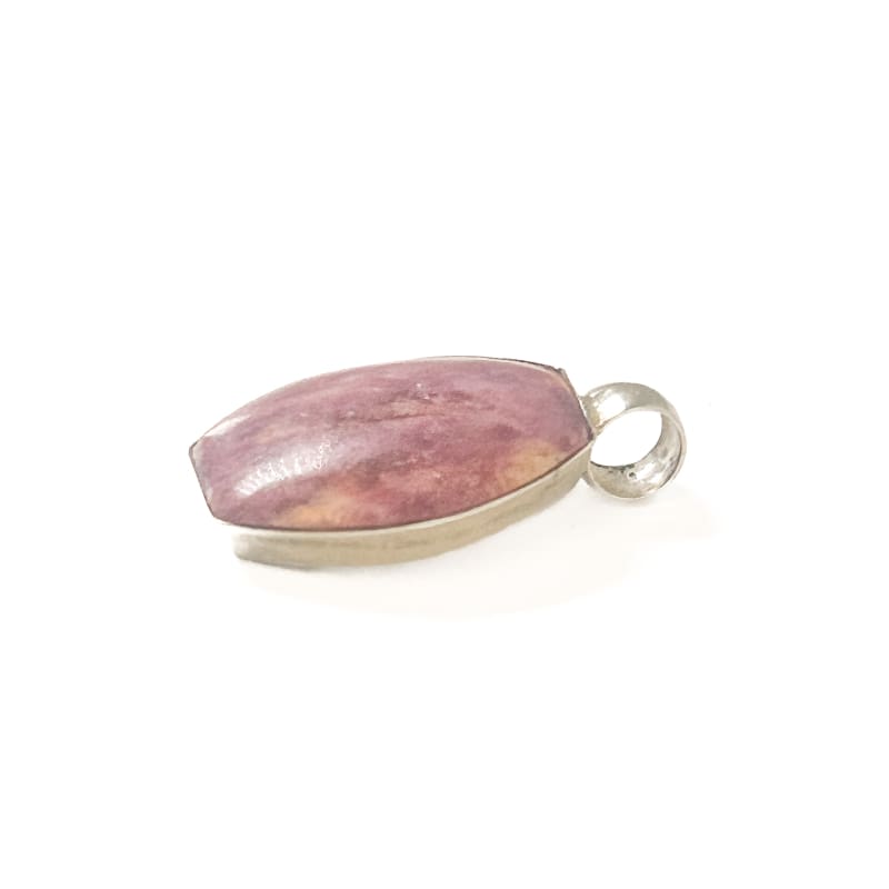 Vintage 950 Sterling Silver Purple Yellow Spiny Oyster Pendant - Frijja, LLC