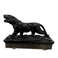 VTG Ceramic Black Panther Jaguar Planter Vase MCM 1953 MidCentury 15.5" x 11" H - Frijja, LLC